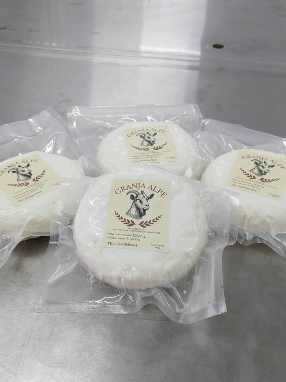 Quesos frescos de cabra pasteurizados
