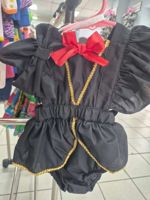 Pañalero Charro para Niña Bebé
