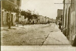 La Calle Real en Saltillo Calle Hidalgo a principios del siglo XIX