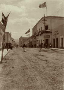 La Calle del Curato en Saltillo Calle Victoria de terraceria