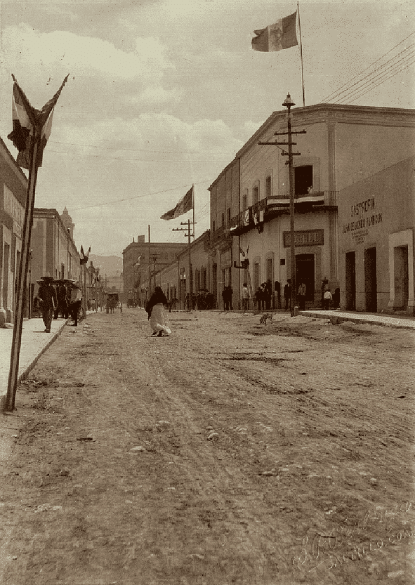 La Calle del Curato en Saltillo 1