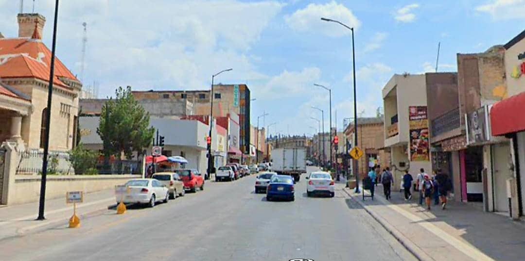 Calle Allende y cruce con Lerdo en los años 60's 2 Calle Allende y cruce con Lerdo en los años 60's 2