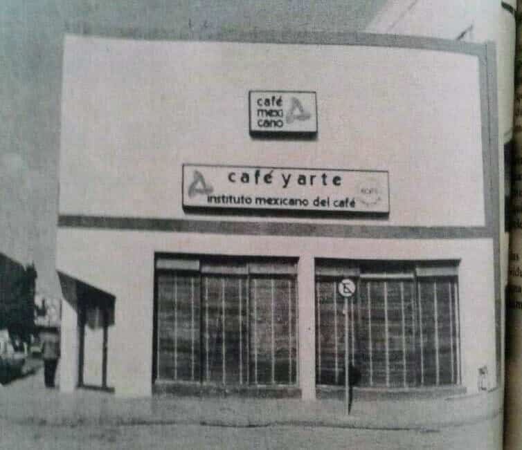 Cafetería Café y Arte durante los años 60's 1 Cafetería Café y Arte durante los años 60's 1
