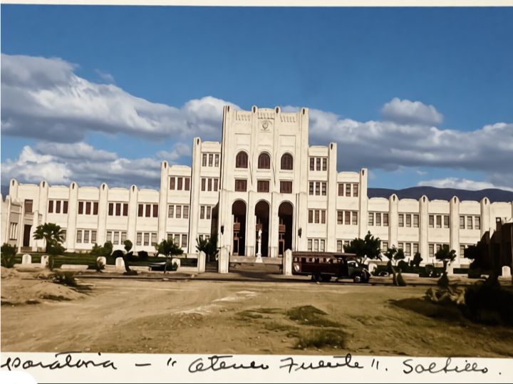 Postal del Ateneo Fuente durante 1940 2