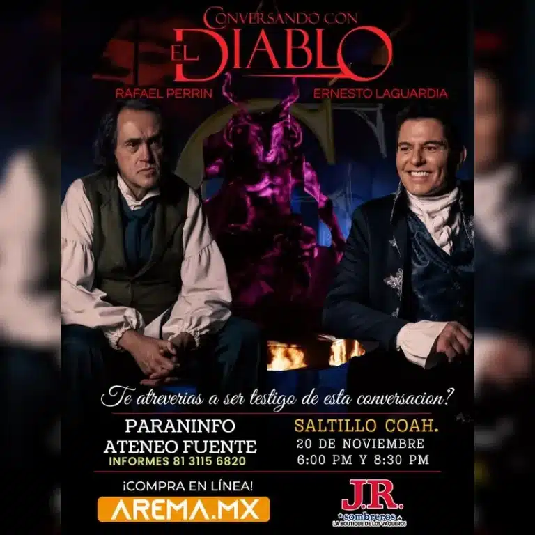 Conversando con el Diablo en Saltillo: Rafael Perrín y Ernesto Laguardia, 20 de noviembre