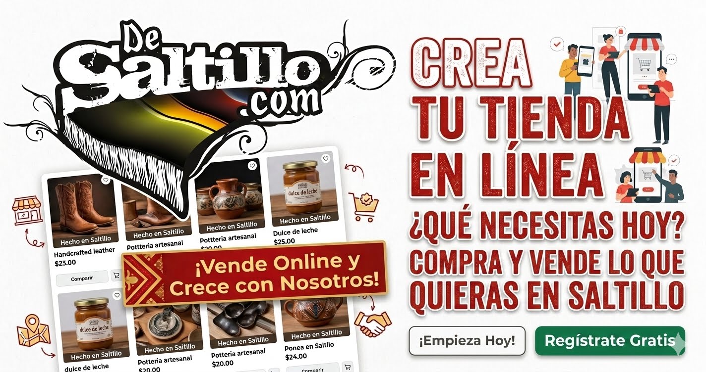 ¿Qué Necesitas Hoy? CTA - Crea Tu Tienda en Linea - DeSaltillo