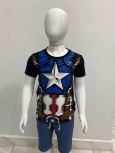 Playera Superheroes infantil
