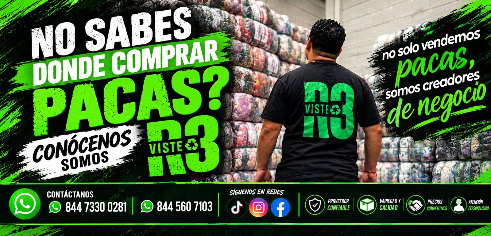R3 Viste en Saltillo: pacas de ropa americana al mayoreo y menudeo 2 R3 Viste en Saltillo: pacas de ropa americana al mayoreo y menudeo 2