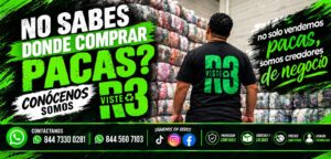 R3 Viste en Saltillo: pacas de ropa americana al mayoreo y menudeo