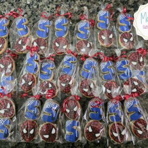 Paquete de galletitas mini de Spiderman 🕸🕷