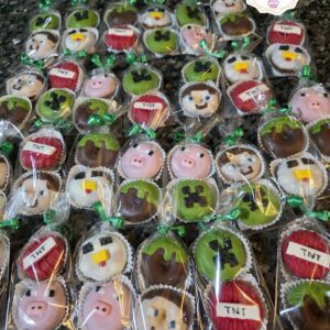 Mini donitas de Minecraft