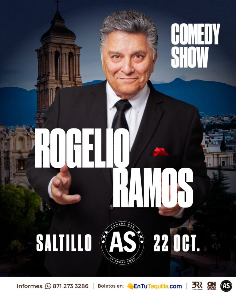 Rogelio Ramos: Comedy Show en AS Comedy Bar, 22 de octubre