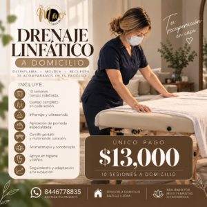 Drenaje linfatico a domicilio