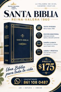 Biblias, libros, libretas y accesorios.